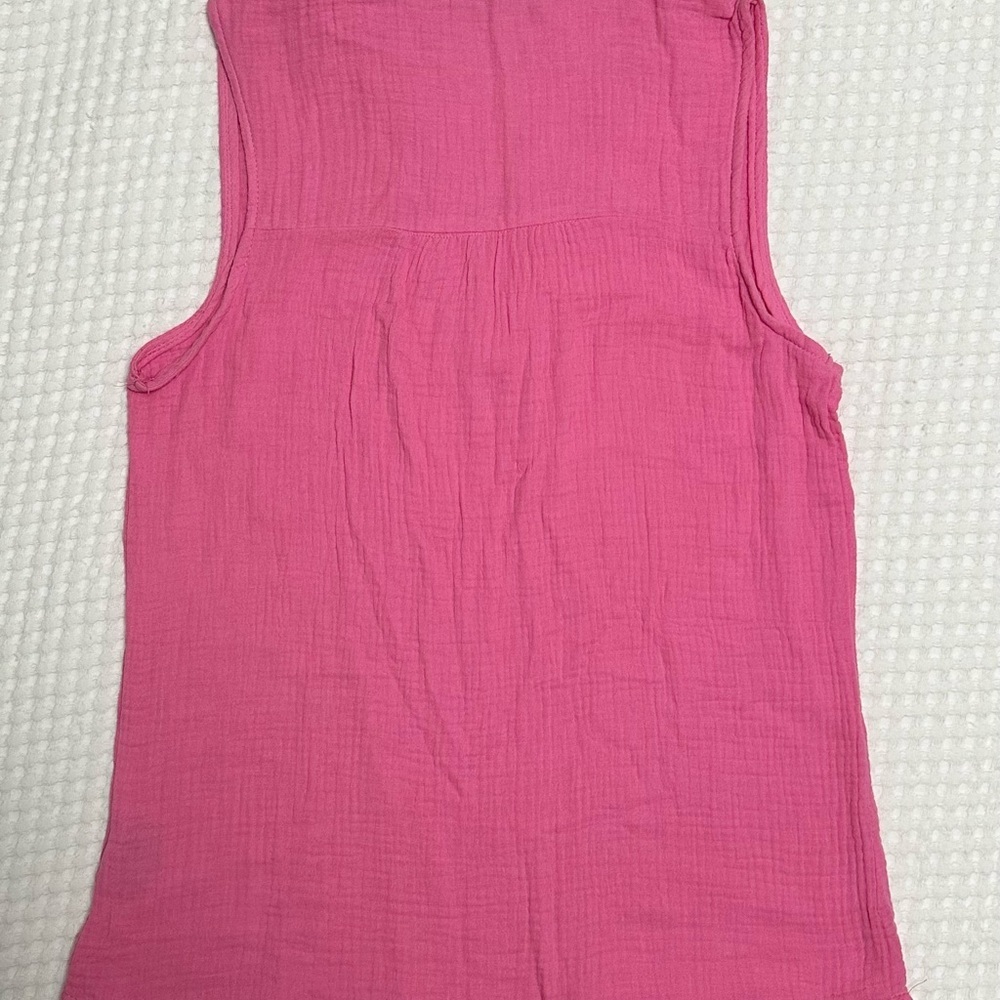 Love Notes sleeveless Gazi V-neck tunic/Top NWT - Picture 5 of 6